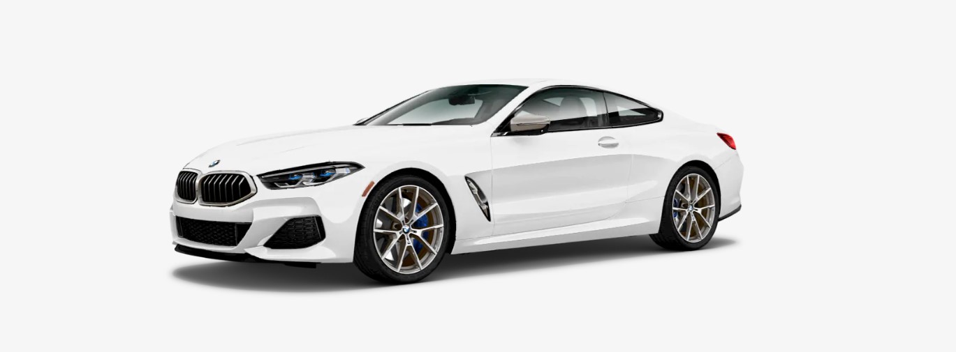 2019 BMW M850i xDrive Front White Exterior 2019 BMW M850i xDrive Front White Exterior